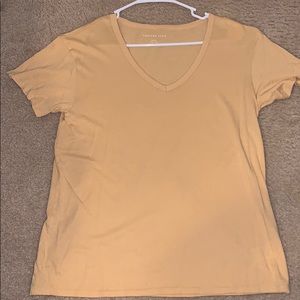 mustard yellow american eagle top